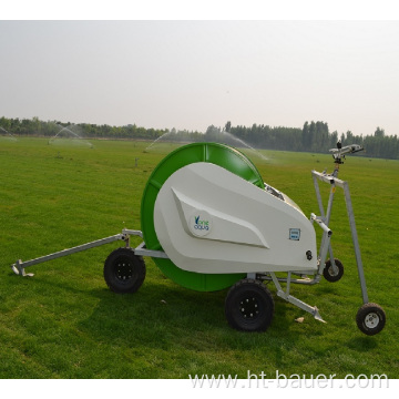 Small lawn Hose reel irrigation system